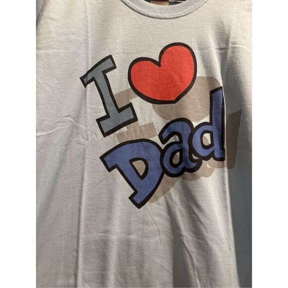 I Love Dad Long Sleeve size Large - Picture 2 of 2